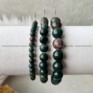 Energized Blood Stone Bracelet (Spiritual warrior Health Immunity-Protection  ) | 100% Authentic & Natural