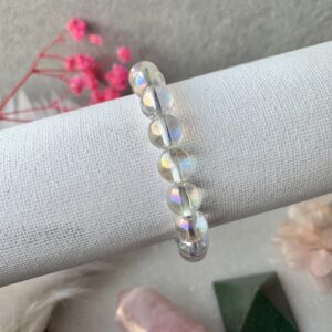 Energized Angel Aura Quartz Bracelet (Emotional Balance) | 100% Authentic & Natural