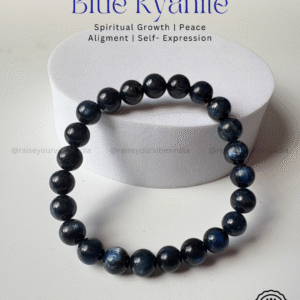 Energized Blue Kyanite Bracelet (Truth Telepathy & Psychic Communication) 8mm | 100% Authentic & Natural