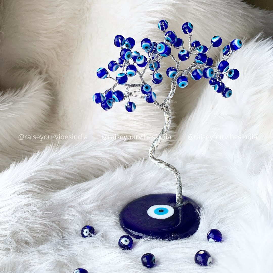 Evil Eye Tree / House Protection / Home Decor Height:- 6inches