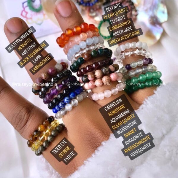 Natural Beads Rings