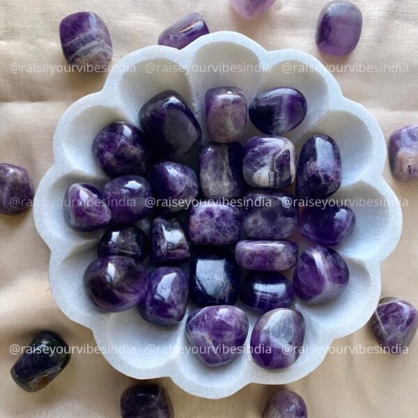 Natural Amethyst Tumble AAA|💎100% Authentic & Natural