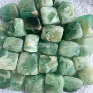 Natural Green Fluorite Tumble (Cleansing – Learning – Structure - Clarity) |💎100% Authentic & Natural