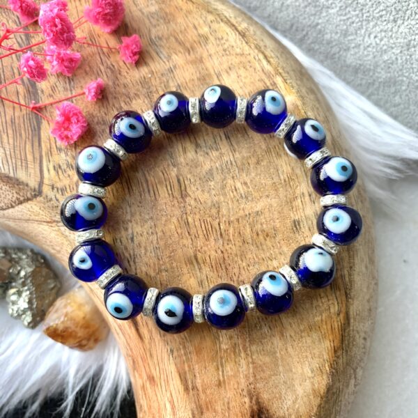 ENERGIZED Evil Eye Bracelet | Glass Beads eye