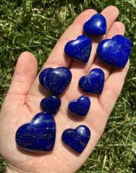 Natural Lapis Lazuli Heart (Wisdom Keeper – Inspiration – Intuition Communication) |💎100% Authentic & Natural