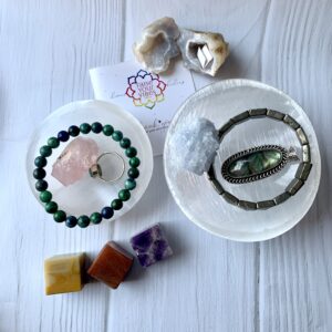 Natural Selenite Bowl 8cm & 10cm (Aura Cleansing – Protection - Serenity) |💎100% Authentic & Natural