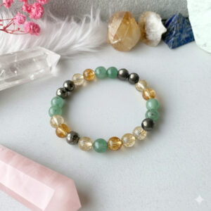 ENERGIZED Money Magnet Bracelet 6mm - 8mm |💎100% Authentic & Natural