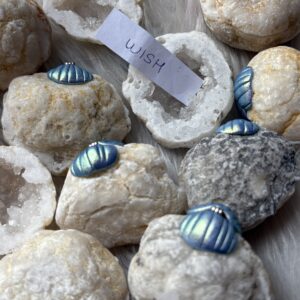 Clear Quartz Baby Geodes or Wish Caves - Manifester
