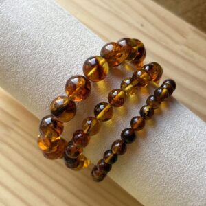 Energized Amber Bracelet | Natural & Certified