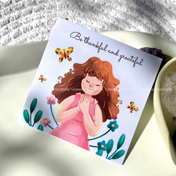 Wish card - Be Thankful and Greatful