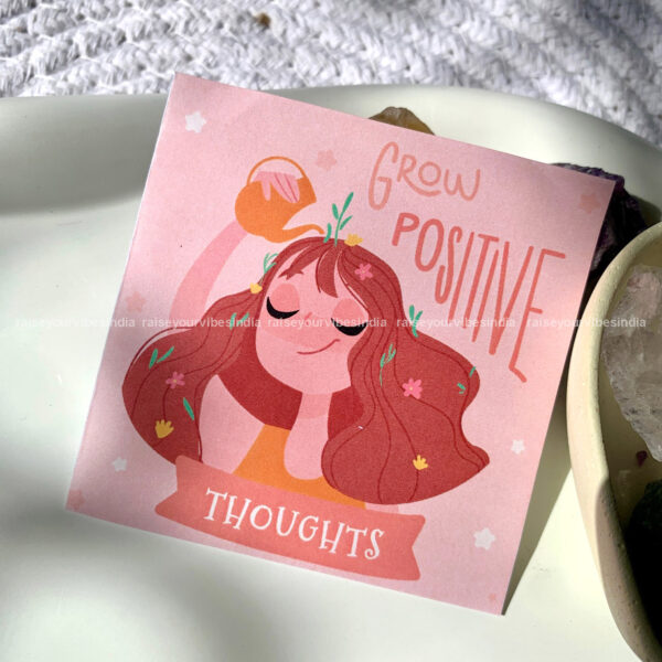 Wish card - Grow Positive Thoughts