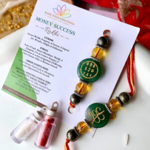 Money & Success Rakhi with Zibu symbol