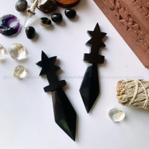 Black Agate Knife
