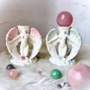 Angel Wings Body Form Sphere Holder
