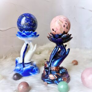 Lotus Sphere Holder