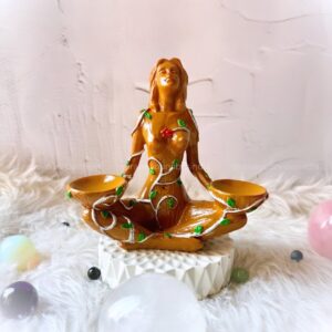 Statue Of Goddess Gaia Base - Sphere Holder