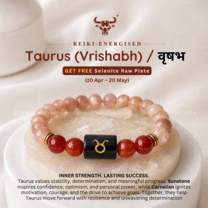 Energized TAURUS ♉ / Vrishabh (वृषभ) Rashi - (April 20-May 20) Bracelet