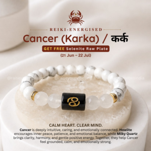 Energized CANCER ♋ / Kark (कर्क) - (June 21 - July 22) Bracelet