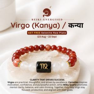 Energized VIRGO ♍ Kanya (कन्या) Rashi- (Aug 23 - Sep 22) Bracelet