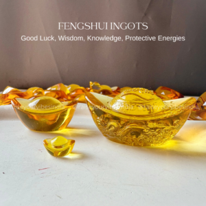 Feng Shui Glass Ingots