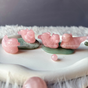 ROSE QUARTZ MANDARIN DUCKS FOR LOVE & RELATIONSHIP