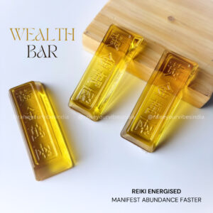 Reiki Energise Glass Wealth Bar