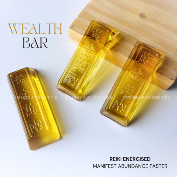 Reiki Energise Glass Wealth Bar