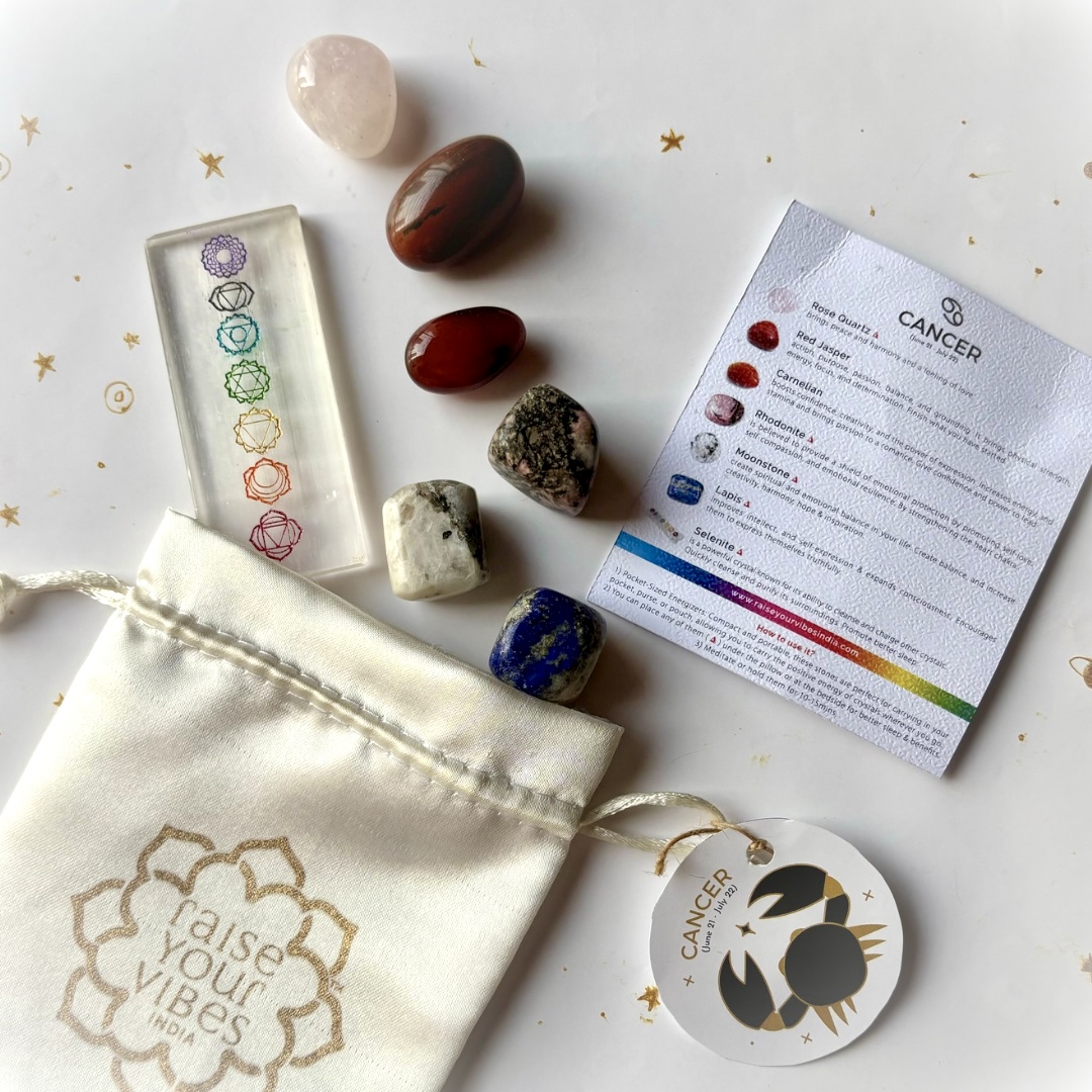 Energized Healing Kit for Zodiac CANCER (June 21 – July 22)