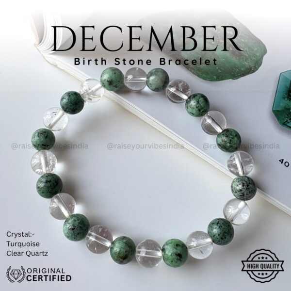 Energized DECEMBER Birth Stone Bracelet