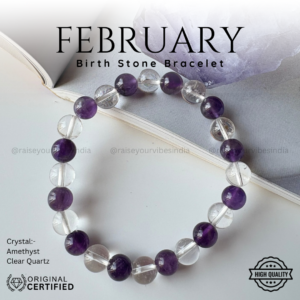 Energized FABRUARY Birth Stone Bracelet