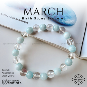 Energized MARCH Birth Stone Bracelet