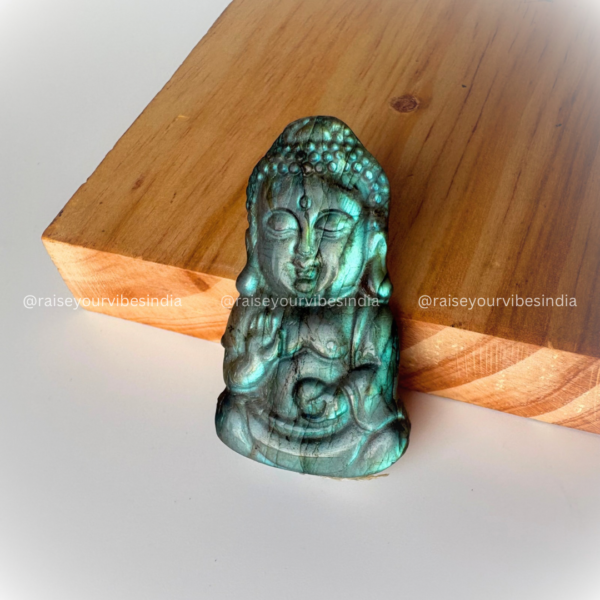 Energised Labradorite Baby Buddha
