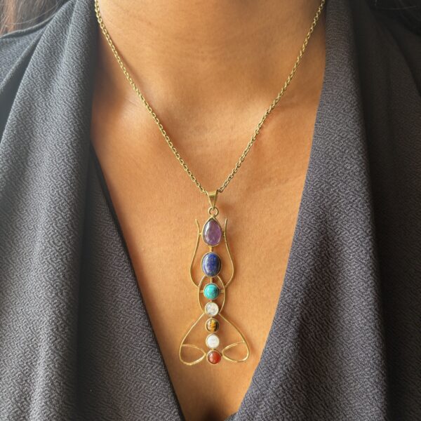 Boho 7 Chakra Pendant