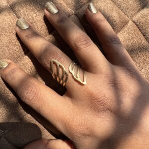 Boho Wing ring