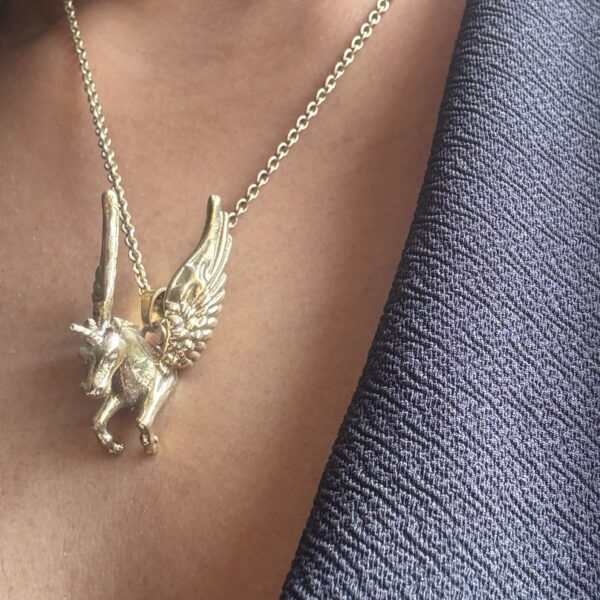 Boho Unicorn pendant - Image 2