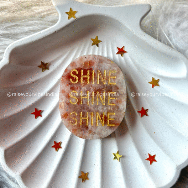 SHINE SHINE SHINE - Sunstone Pocket Stone