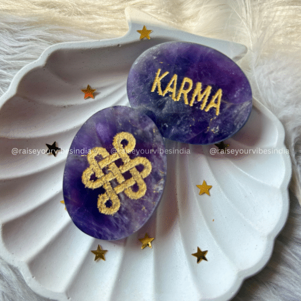 Karma - Amethyst Pocket Stone