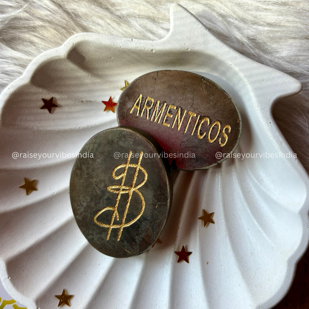 Pyrite - Armenticos - Divorce / Legal Case Pocket Stone