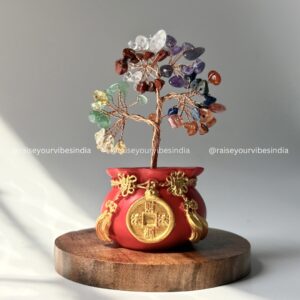 Reiki Energized 7Chakra Feng Shui Pot