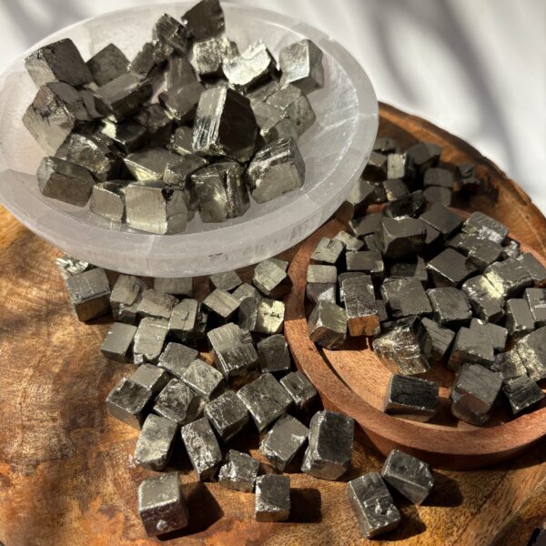 Pyrite Cubics - Peru (Intelligence – Memory – Fame - Wealth) |💎100% Authentic & Natural