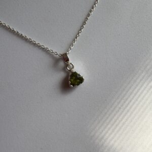 Energized Peridot 92.5 Silver Pendant Natural | Skin Touch | 100% Authentic & Natura