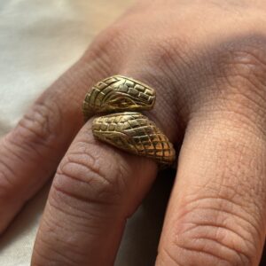Boho Sneck  Ring
