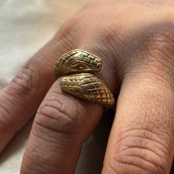 Boho Sneck  Ring
