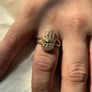 Boho Hamsa Ring