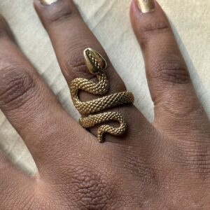 Boho Sneck Ring