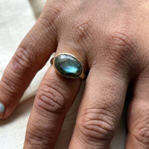 Boho Labradorite Ring