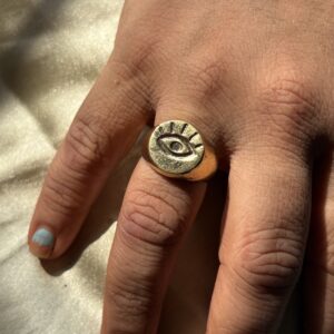Boho Evil Eye Ring