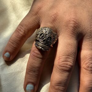 Boho Skull Ring