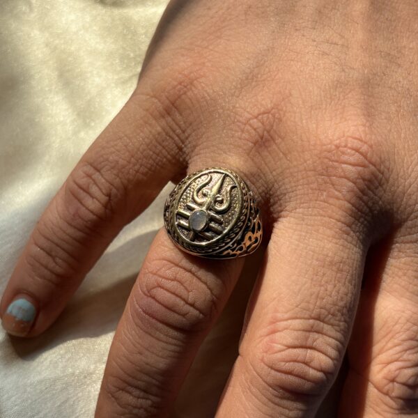 Boho Trident Ring - Image 2