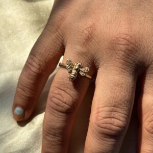 Boho Bee Ring